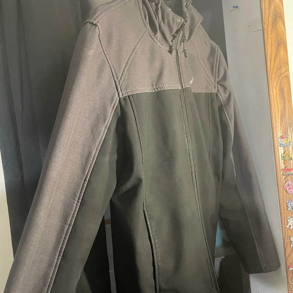 Nautica Light Jacket Black and Grey - Picture 2 of 9